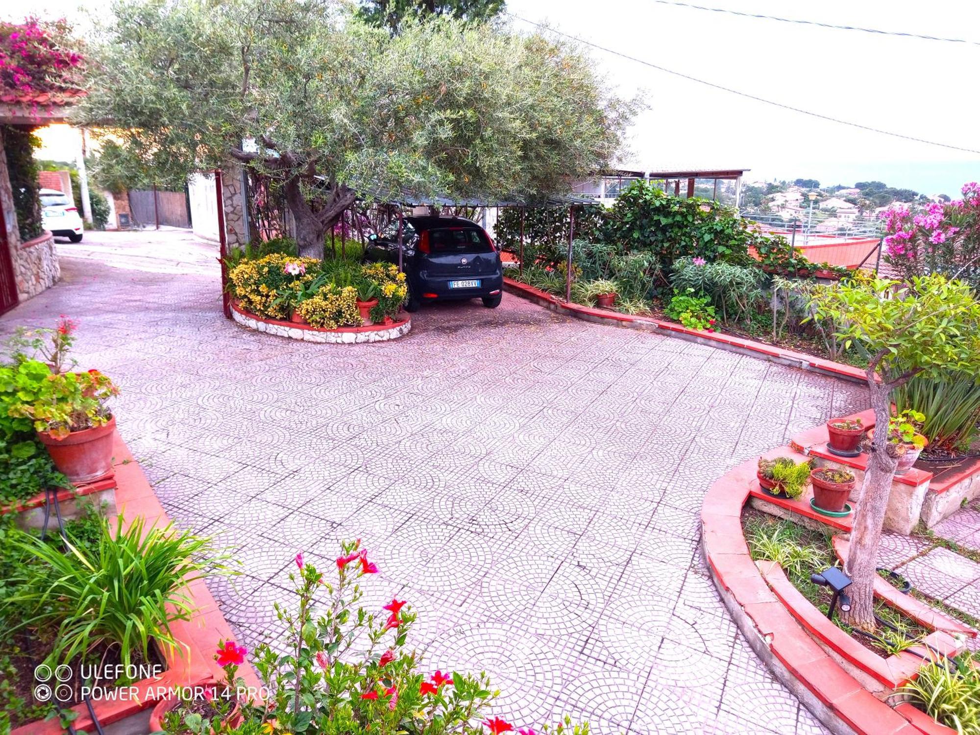 Stanza In Villa Con Giardino Vista Mare Cefalú Exterior foto
