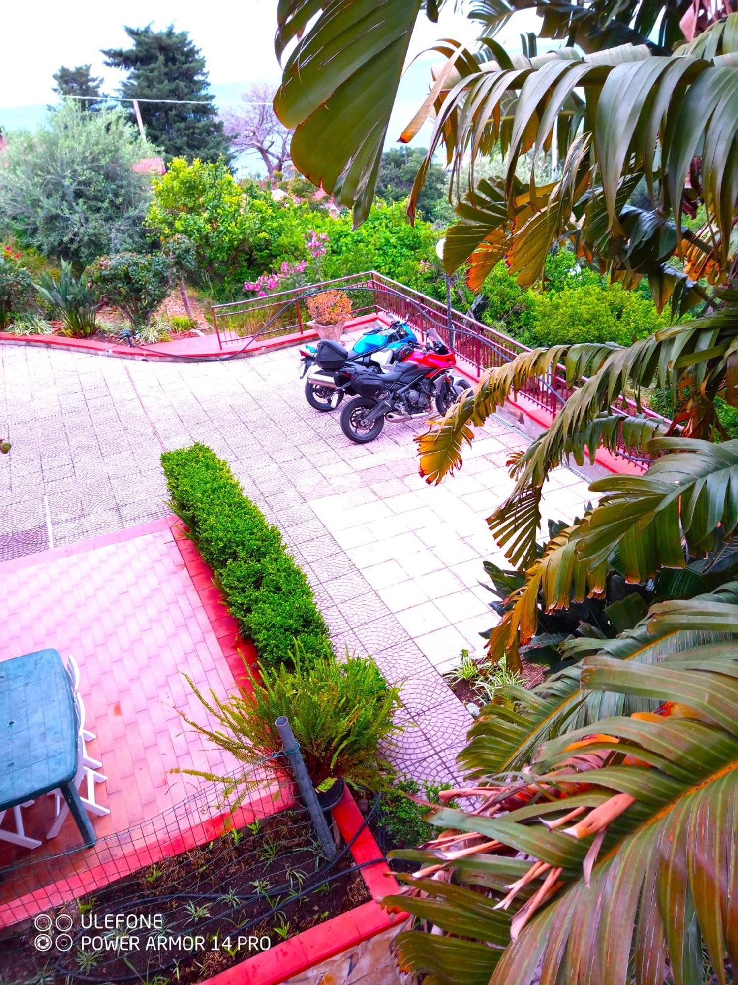 Stanza In Villa Con Giardino Vista Mare Cefalú Exterior foto